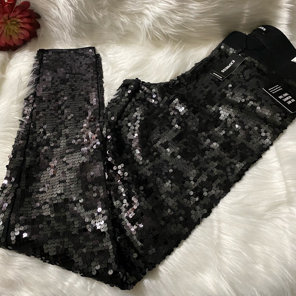 Sequin Leggings & Blazer ♠️🌹